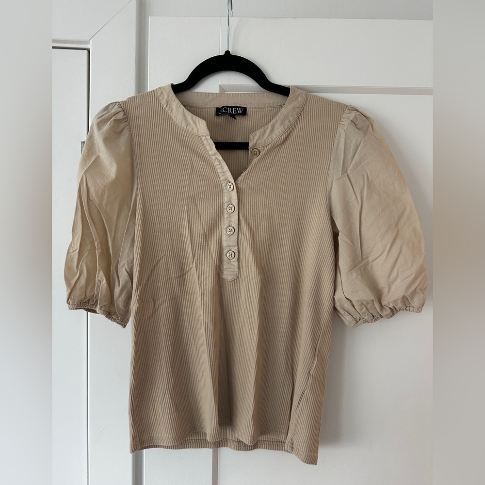 J. Crew Women's Beige Top